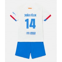 Barcelona Joao Felix #14 Vonkajší Detský futbalový dres 2023-24 Krátky Rukáv (+ trenírky)